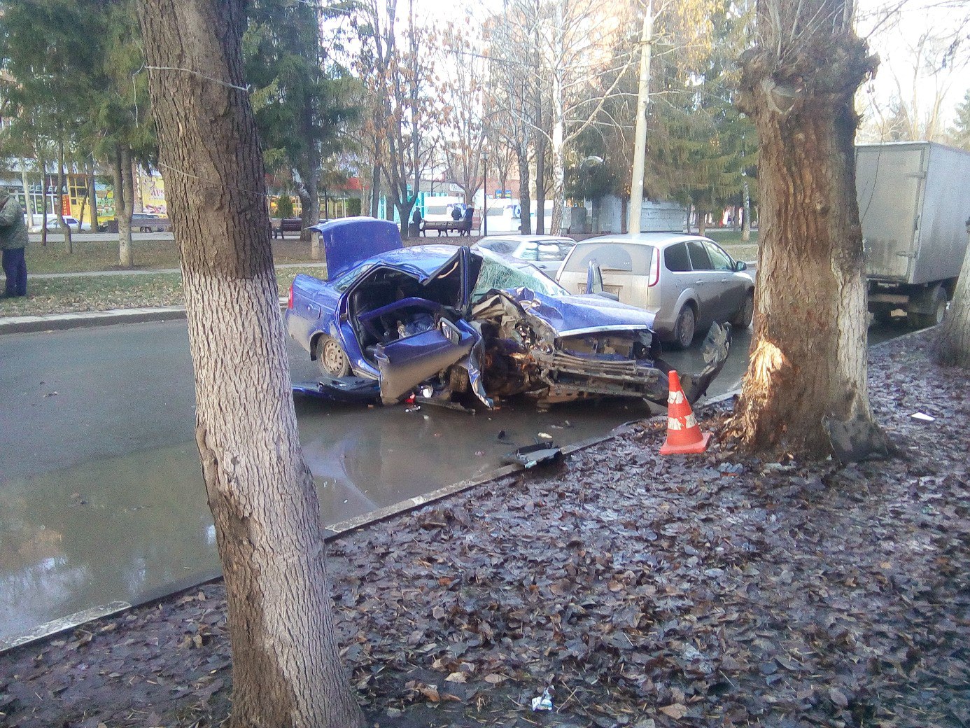 На проспекте Юных Пионеров в Самаре водитель 