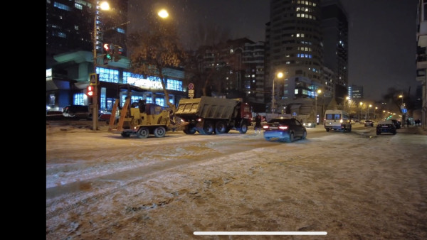 В Самаре частично открыли движение на перекрестке ул. Полевой и Самарской 20 декабря 