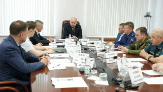 Вячеслав Федорищев провел оперштаб по ликвидации последствий атаки вражеских БПЛА на Сызрань 21 мая  