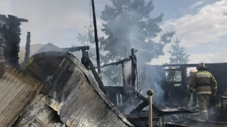 В Волжском районе Самарской области 2 июня сгорел жилой дом 