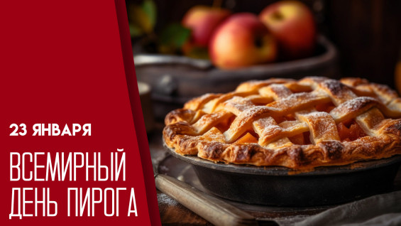 Всемирный день пирога — 23 января: кулинарные лайфхаки и открытки для мессенджеров