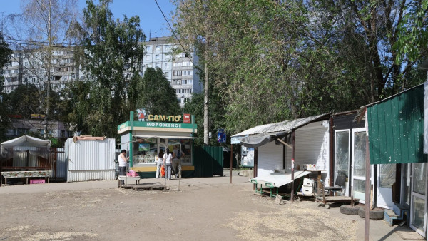 Торговлю на бывшем рынке «Шапито» в Самаре приведут к единому дизайн-коду