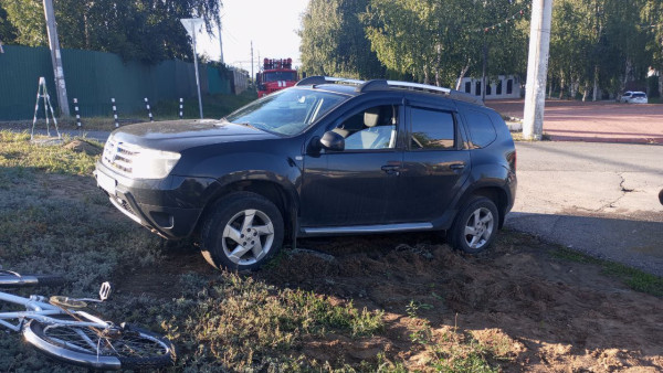 Под Самарой женщина на Renault Duster сбила ребенка на велосипеде