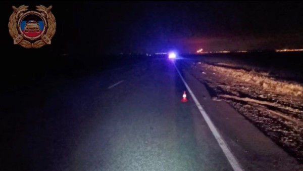 Ночное ДТП на трассе под Самарой: грузовик насмерть сбил пешехода