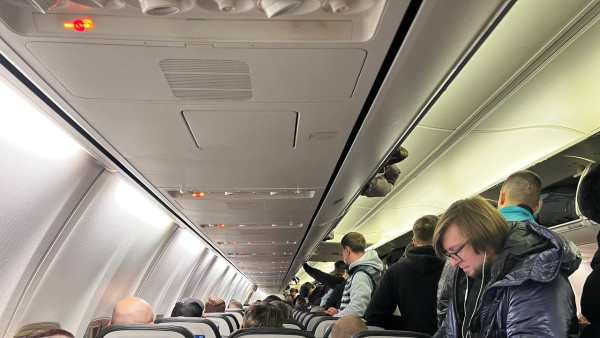 В аэропорту Курумоч 24 февраля отменили рейс Самара — Москва