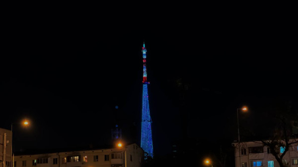 В День народного единства самарская телебашня засияет праздничной подсветкой