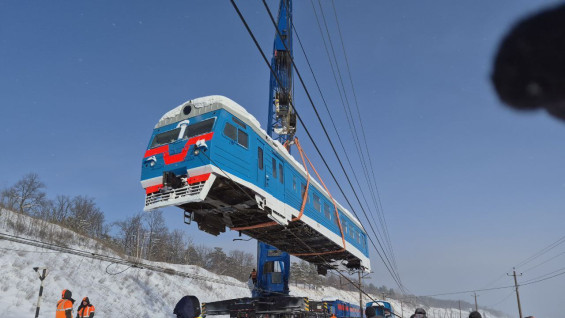 В небо над Самарской областью "воспарил" железнодорожный вагон 