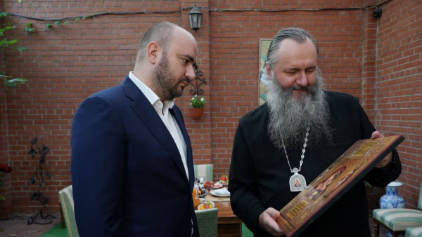 Губернатор Федорищев встретился с новым главой Самарской митрополии Феодосием