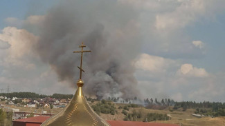 На помощь призвали авиацию и спецпоезд: под Самарой отражают огненную атаку