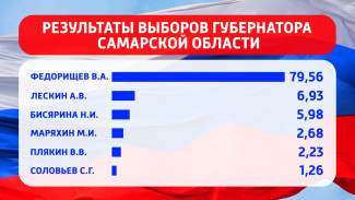 В Самарской области подвели предварительные итоги выборов губернатора