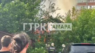 3 июня в историческом центре Самары произошел крупный пожар 