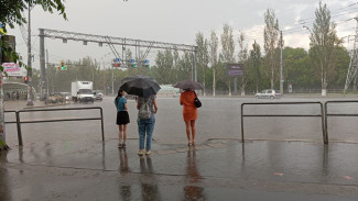 Вторая волна грозовых дождей надвигается на Самару