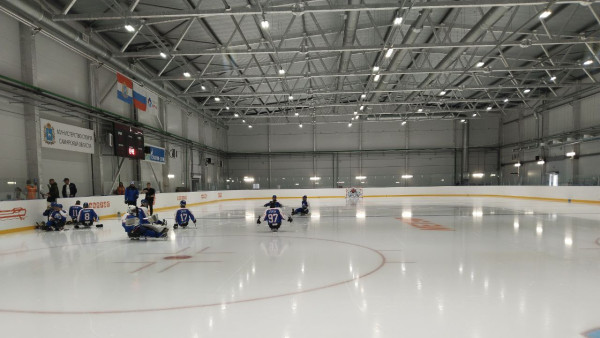 Сборная Самарской области принимает участие в Межрегиональном детском турнире по адаптивному хоккею «Хоккей для всех»