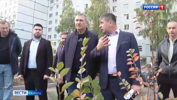Иван Носков проверил результаты благоустройства дворов Самары по программе «Народный бюджет»