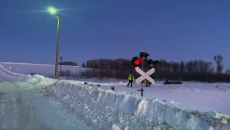 Появились кадры с места столкновения поезда Самара — Санкт-Петербург с легковушкой
