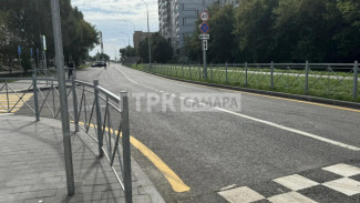 В Самаре после ремонта открыли улицу Дачную 2 сентября 