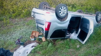 В Самарской области перевернулась Lada Largus 4 мая