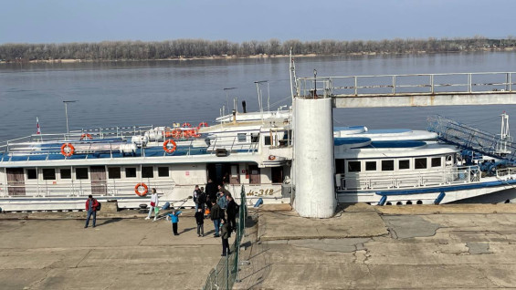 На переправе Самара - Рождествено ввели запрет для тяжелых машин 