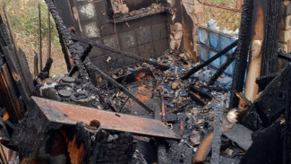 Под Самарой дотла сгорел дачный дом