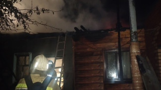 В Самаре пожарные спасли мужчину из горящего дома 12 августа