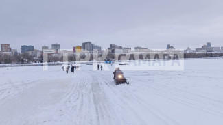 3 февраля жители Самары начали массово покидать город по льду