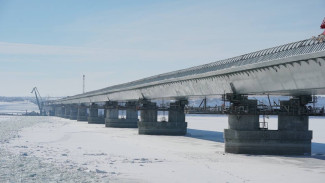 26 февраля в Самарской области новый мост через Волгу соединил берега