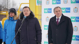 В жилом массиве «Сокские зори» около Самары запустили газоснабжение