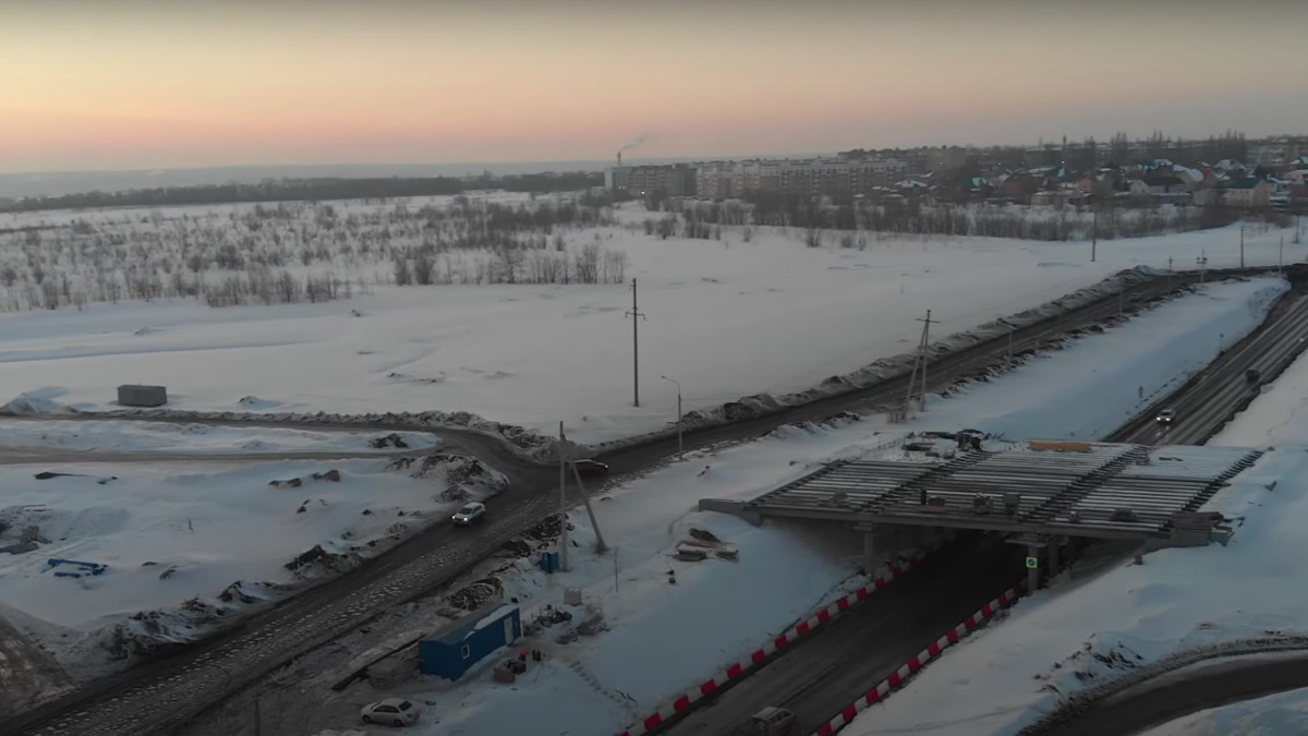 Самарский блогер снял с высоты птичьего полёта путепровод под Центральной –  Новости Самары и Самарской области – ГТРК Самара