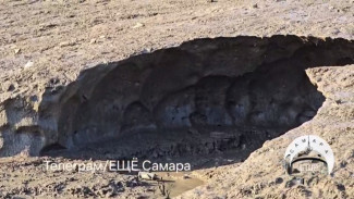 Самарский блогер в разгар летней жары нашёл в городе снег