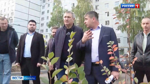 Иван Носков проверил результаты благоустройства дворов Самары по программе «Народный бюджет»