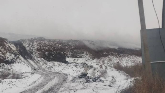 На закрывающемся полигоне «Преображенка» в Самарской области заметили возгорание