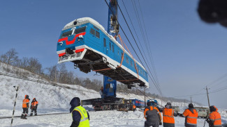 В небо над Самарской областью "воспарил" железнодорожный вагон 