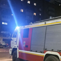 Машина сгорела около АЗС на Волжском шоссе в Самаре