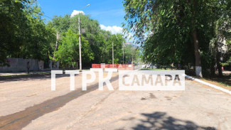 В Самаре на перекрытой улице Советской Армии не ведутся работы