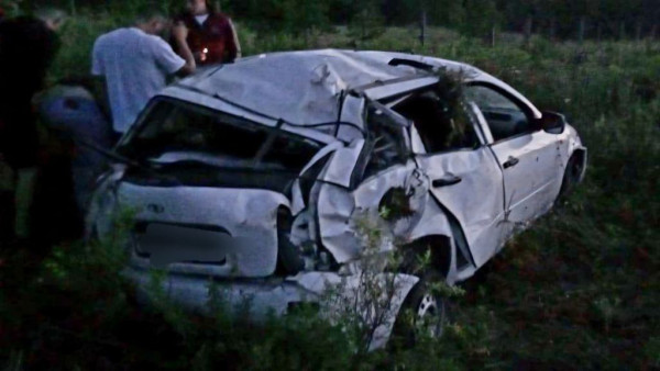 Два человека ранены в кювете в Самарской области