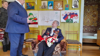 Последний ветеран ВОВ Хворостянского района отметил 101-й день рождения