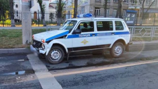 Патрульный автомобиль попал в ДТП в Самаре