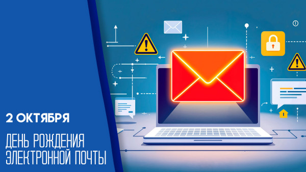 2 октября — День рождения электронной почты