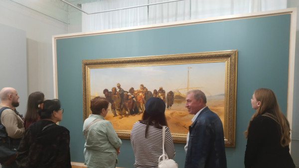 В Самаре «Бурлаков на Волге» за один день пришли посмотреть более 1000 зрителей