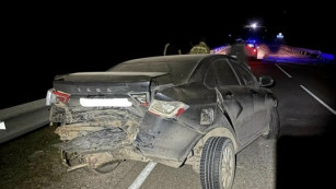 В столкновении двух Lada Vesta под Самарой пострадали три человека