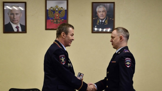 В Чапаевске представили нового начальника городского отдела МВД