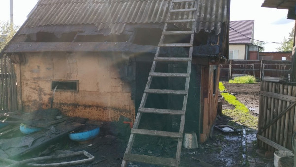 В Самарской области 15 мая пожар унёс жизнь человека