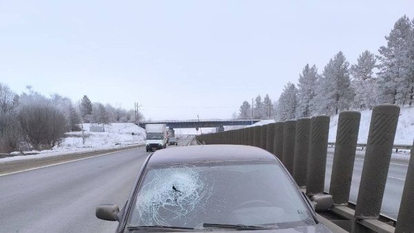 11 февраля в аварии под Самарой пострадали два молодых человека