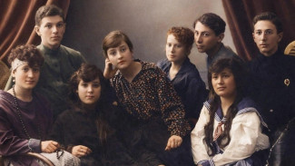 Появились раскрашенные фото самарцев 100-летние давности