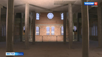 В историческом центре Самары продолжается восстановление хоральной синагоги