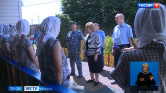 Уполномоченный по правам человека в Самарской области проверила условия в женской исправительной колонии