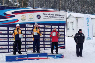 Самарец Д. Протопопов стал призером первенства ПФО по горнолыжному спорту