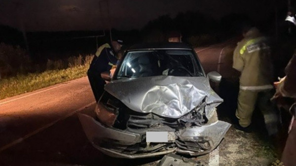 На трассе в Самарской области пьяный водитель  Гранты устроил ДТП с пострадавшими