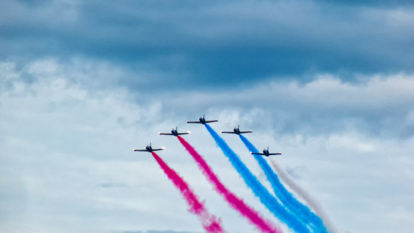 Пилотажная группа "Русь" выступит в небе над Самарой 10 мая