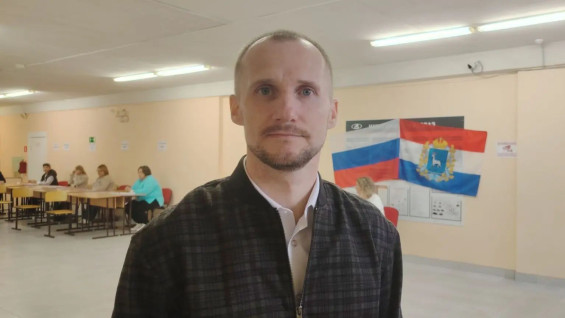 Герои России приняли участие в голосовании